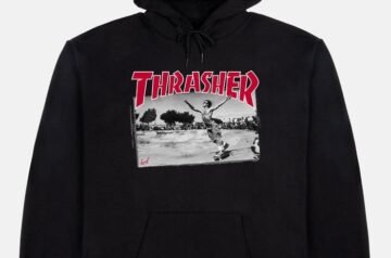 Title: Thrasher Hoodie – Iconic Streetwear Style