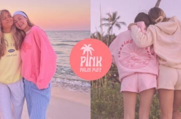 Pink Palm Puff Pajamas Everyday Chill