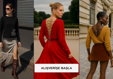 Simli Sahte Cepli Triko