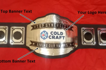 Custom Cold Craft Championship Belt