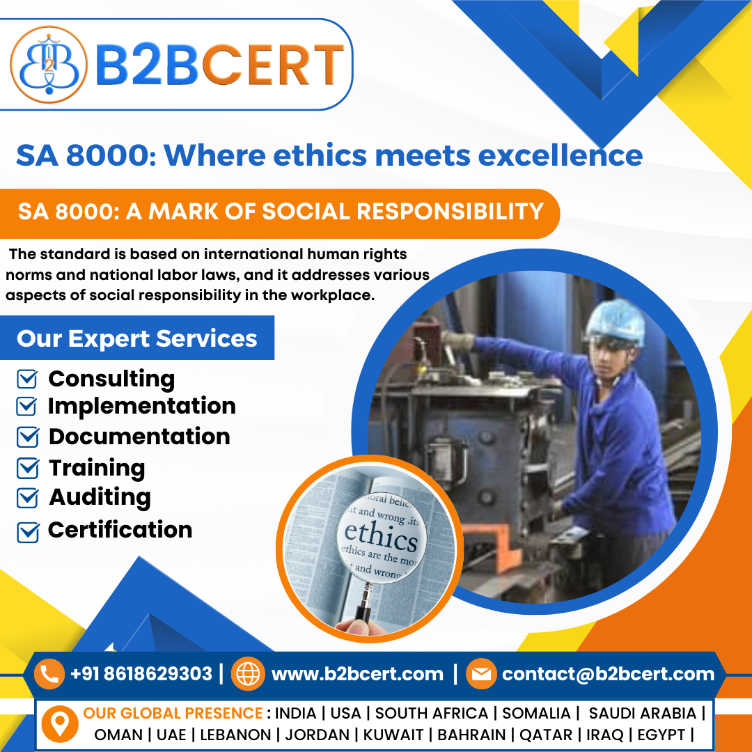 SA 8000 Certification Services in San Francis
