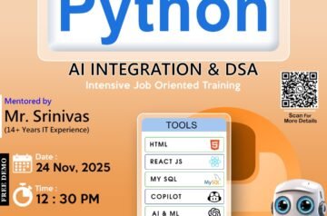 Full stack developer python