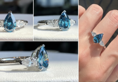Antiquecut Pear Diam...