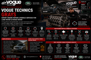 Vogue Technics Grays | Expert Engine Repair & Land Rover Specialists