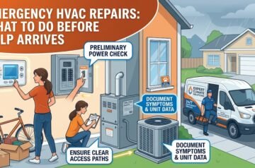Emergency HVAC Repairs: What to Do Before Technicians Arrive