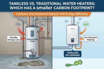 Tankless vs. Traditional: Water Heater Carbon Footprint