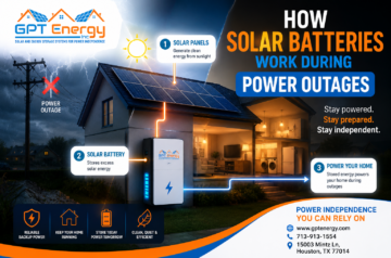 How Solar Batteries Work During Power Outages