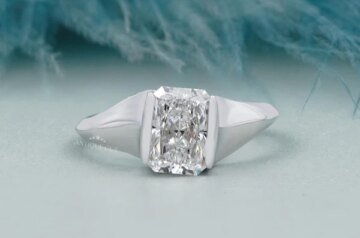 The Lasting Prestige of a 10 Carat White Gold Diamond Ring