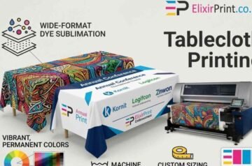 Personalized Tablecloth Printing: A Simple Way to Promote Your Business at Every       Event