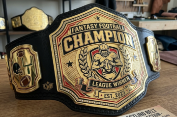 Fantasy League Championship Belt for League Winners