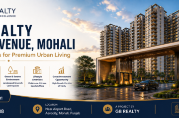 A New Address for Premium Urban Living by GB Realty First Avenue, Mohali