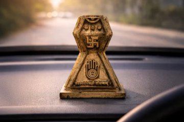 Jain Car Dashboard & Hanging Accessories – Premium Designs by Jain Sattva