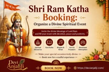 Shri Ram Katha Booking: Organize a Divine Spiritual Event
